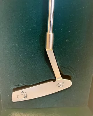 2001 Masters Collectors Edition Augusta Golf Putter 270 Of 950 Tiger Woods Win • $965