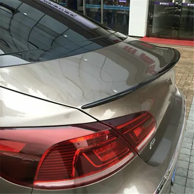 Painted Gloss Black Rear Trunk Lip Spoiler Wing Fit For VW CC 2013-2018 R Style • $61.98