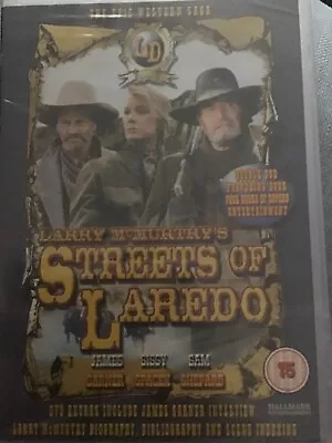 £15.99 • Buy LARRY MCMURTRY'S STREETS OF LAREDO . DVD JAMES GARNER 1995 Region 2