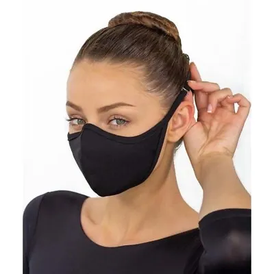 2 X Cotton Face Covering Face Mask One Strap Ear Saver Made In Uk Ppe Cotton • £5