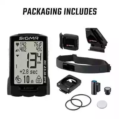 Sigma Cycling / Bike Computers - BC 23.16 STS Digital Wireless (White) (02316) • $116.99