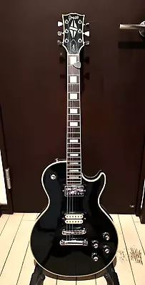 Greco Made In Japan EG-380B Les Paul Type Black 1970s Used Guitar F/S From Japan • $570