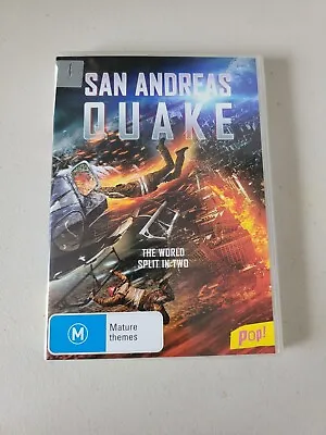 San Andreas Quake DVD Region 4 PAL Free Postage • $36.99