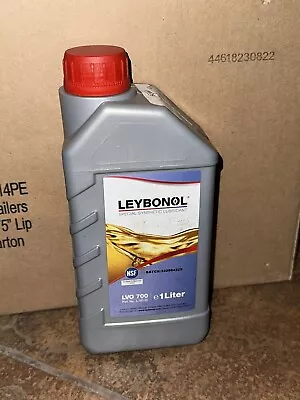 NEW!  Leybold LEYBONOL LVO 700 Oil Special Synthetic Lubricant Oil 1 Liter • $98.99