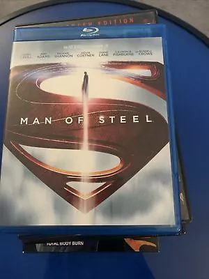 Man Of Steel Movie Bluray 2-disc Set Action Drama Movie • $5.95