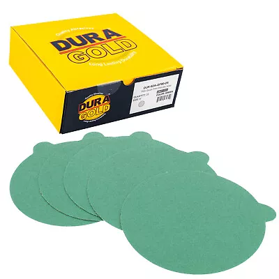 6  Green Film PSA Discs DA Sander Sandpaper Roll Sanding 80 Grit 25 Sheets • $17.99