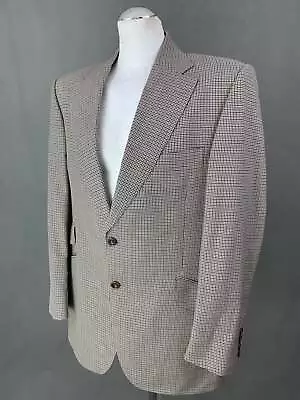 AQUASCUTUM VICUNA CLUB BLAZER / Virgin Wool TAILORED JACKET Men's Size 42R - 42  • $87.02