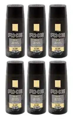 £20.64 • Buy 6 X Axe Gold Oud Wood & Dark Vanilla Deodorant Body Spray 150ml Each 