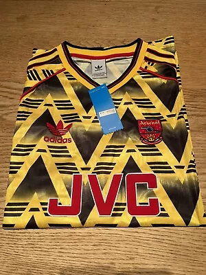 £28.99 • Buy Arsenal 1991-93 Away Kit. Xlarge, Brand New With Tags. Retro Remake🔥