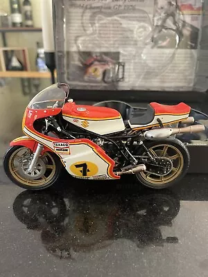 Minichamps 1/12 Scale 122 760107 Suzuki RG500 Barry Sheene World Champion 1976 • £230