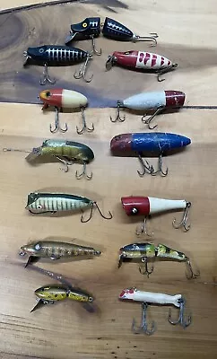 Lot Of 13 Vintage Fishing Lures - Various Conditions • $35