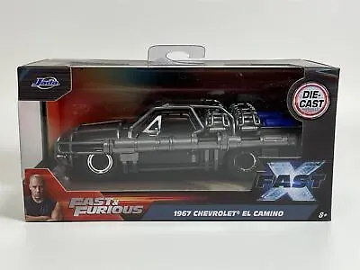 Fast And Furious Fast X 1967 Chevrolet El Camino With Cage 1:32 Jada 34733 • £17.99