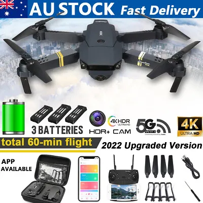 $54.66 • Buy Drone X Pro 2022 4K HD Camera 3 Batteries Foldable FPV GPS 5G WIFI RC Quadcopter
