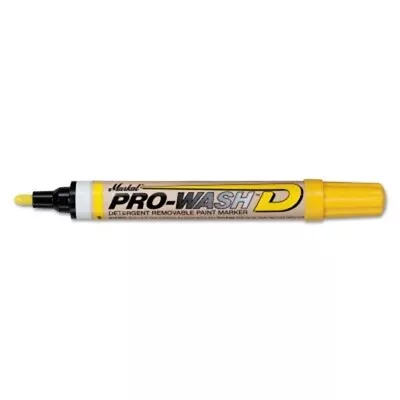 Pro-Wash D Detergent Removable Paint Markers Yellow 1/8 In Medium • $29.11