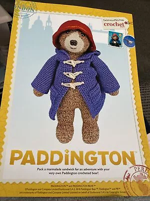 Crochet Pattern DK Soft Toy Paddington Bear With Coat & Hat • £1.60