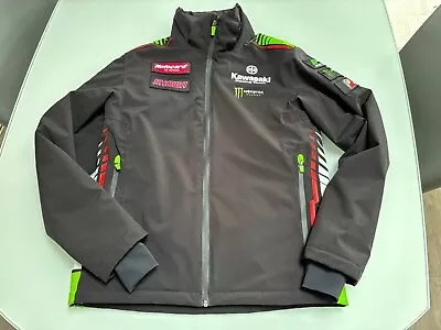 Kawaski Racing Team Ninja Soft Shell Padded Jacket Medium.   B17 • £15