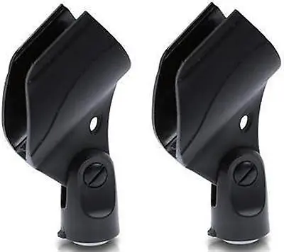 2x MH-2 Microphone Holder For Wireless Microphones Microphone Clamp Clip LD Systems • £9.47