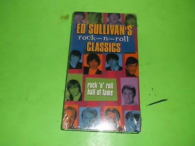 Ed Sullivan's Rock-n-Roll Classics: Rock 'n' Roll Hall Of Fame VHS NEW SEALED • $6.99