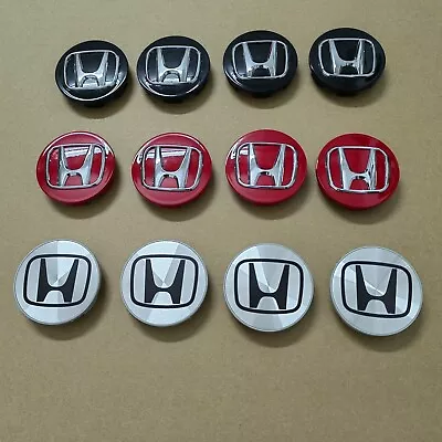 4pcs Wheel Center Hub Caps 69mm Rim Emblem 2.75  Hubcap Cover Logo Fit For Honda • $20.99