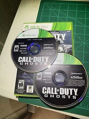 Call Of Duty: Ghosts (Microsoft Xbox 360) Case With Both Discs Very Clean • $8.99