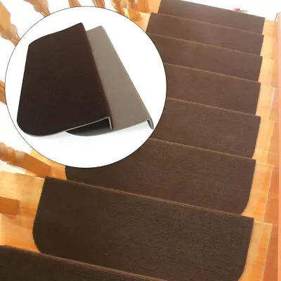 $33 • Buy 13 Pcs Stair Treads Indoor Carpet Rugs Protection Floor Mats Non Slip Washable