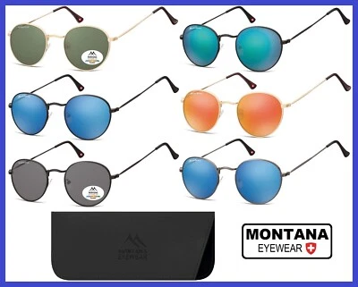 Occhiali Da Sole Rotondi Vintage Steampunk - Montatura Metallica, UV400, Unisex - Foto 6