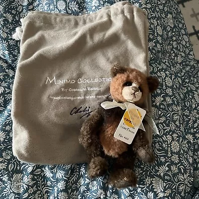 Charlie Bears Minimo Limited Edition 460/1200 Tagged Guardian With Bag • £160