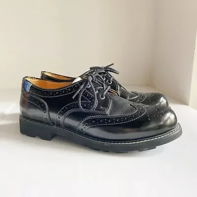 John Fluevog Men's Black Lace Up Loafers 12 • $200