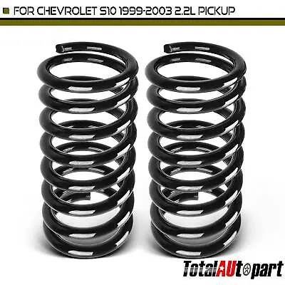 2x Coil Springs For Chevrolet S10 1999 2000 2001 2002 2003 L4 2.2L Front LH & RH • $89.99