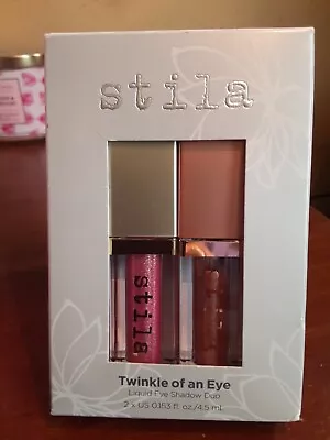 STILA Tulip Twinkle Jezebel Liquid Eye Shadow Duo .153 Fl Oz Each New In Box • $18.99