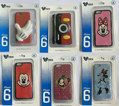 IPhone 6 6S Disney Phone Case Cover DTech Plastic Shell Mickey Minnie Disneyland • $12.38