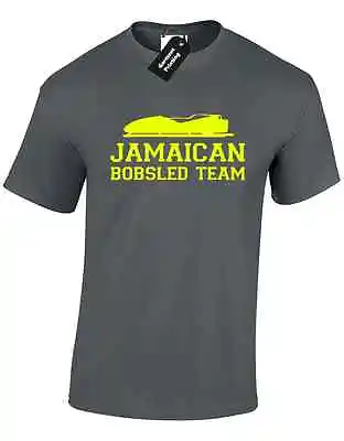 Jamaican Bobsled Team Mens T Shirt Movie Winter Olympics Bobsleigh Sprinter Gift • £8.99