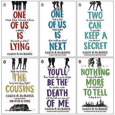 £28.99 • Buy Karen M McManus Collection X 6 Books Set - One Of Us Is Lying - Brand New