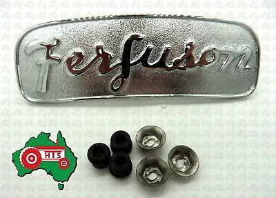 Tractor Chrome Front Badge Fits For Massey Ferguson FE35 4Cylinder • $45