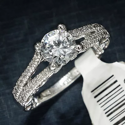  Verragio 3052 Engagement Ring In 18K White Gold • $3645