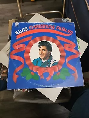 Elvis Christmas Album LP Vinyl 1970 CAS-2428 Stereo Pickwick Elvis Presley VG • $15