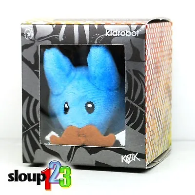 *kidrobot - Happy Labbit Mini Plush- Kozik - Cute & Crazy - Blue* • $13.99