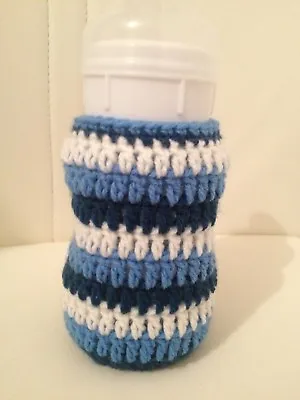 £4.50 • Buy Hand Crochet Baby Bottle Cover  Tommee Tippee, Dr Brown MAM 