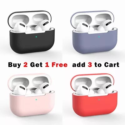 For Apple AirPods Pro Case Airpods Case Shockproof Silicone Cover Slim Skin • $5.65