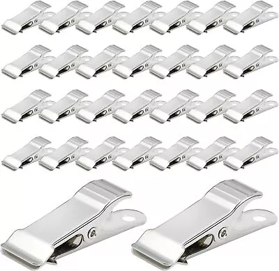 30 Pcs Metal Alligator Clips 1.58 Inch X 0.5 Inch Metal Mini Clamps Mini Spring  • $13.21