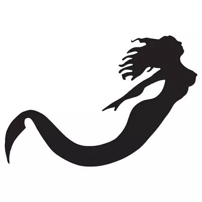 Swimming Mermaid - Vinyl Decal Sticker - Multiple Color & Sizes - Ebn451 • $3.71