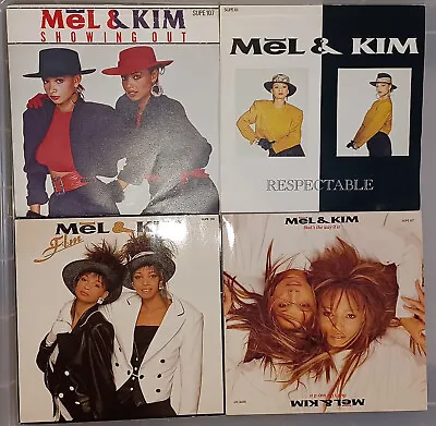 £7 • Buy MEL AND KIM - 4 X 7  SINGLES, LISTED AND PICTURED, FREEPOST (PLUS  BONUS )