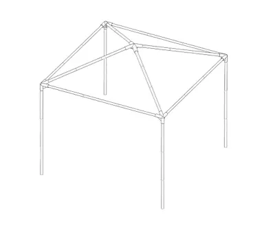 £16 • Buy Gazebo Spare Parts: Pole - 18mm-32mm - All Lengths & Diameters - Universal Sets