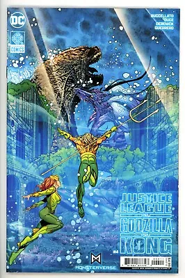 Justice League Vs. Godzilla Vs. Kong #4  |  Cover A  |   NM  NEW!! • $1.49