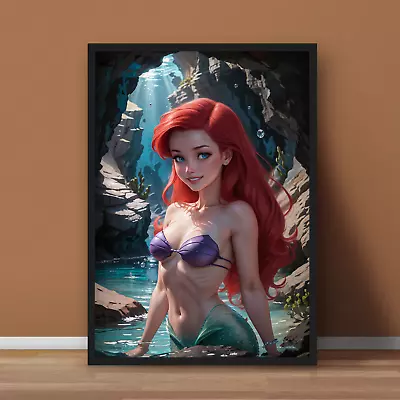 Disney Ariel Little Mermaid Poster Print - No Frame • $17.99