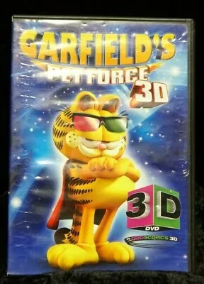 $4.90 • Buy Garfields Pet Force 📀 DVD (2010) 3-D Fat Cat Dog  Frank Welker Vanessa Marshall