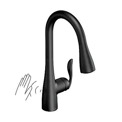 Moen Arbor Matte Black Motionsense Wave Sensor Touchless One-Handle Pulldown • $251.75