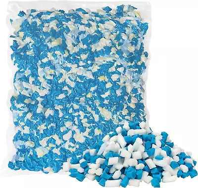 5 LBS Shredded Memory Foam Filling Bean Bag Filler Added Gel Particles Comfort • $28.88