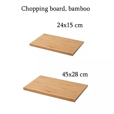 IKEA - APTITLIG Chopping Board Bamboo Strong Kitchen Board Use Both Sides • £8.99