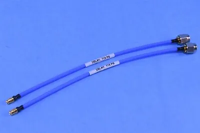 SV Microwave 6  Matched Pair SMP (F) To SMA (M) 2.92mm Cable W/ 717 PS Delay • $62